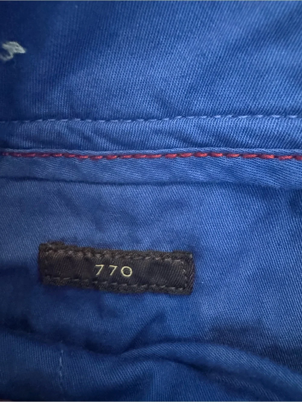 J Crew Vibrant Electric Blue Straight-Leg Pants 32x32